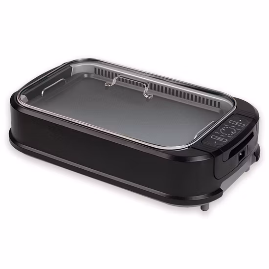 Популярный гриль для семейного ужина, электрический бездымный гриль